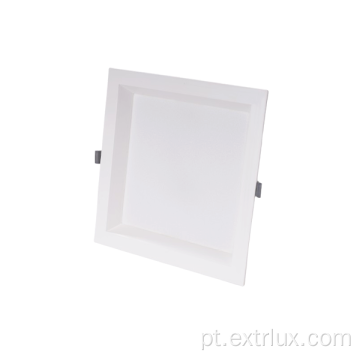 Plástico LED de plástico anti-Glare downlight 12W